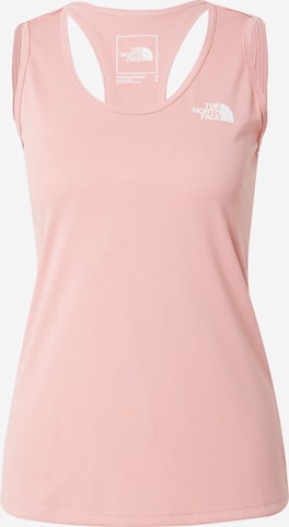 THE NORTH FACE Sporttop in Roze: voorkant