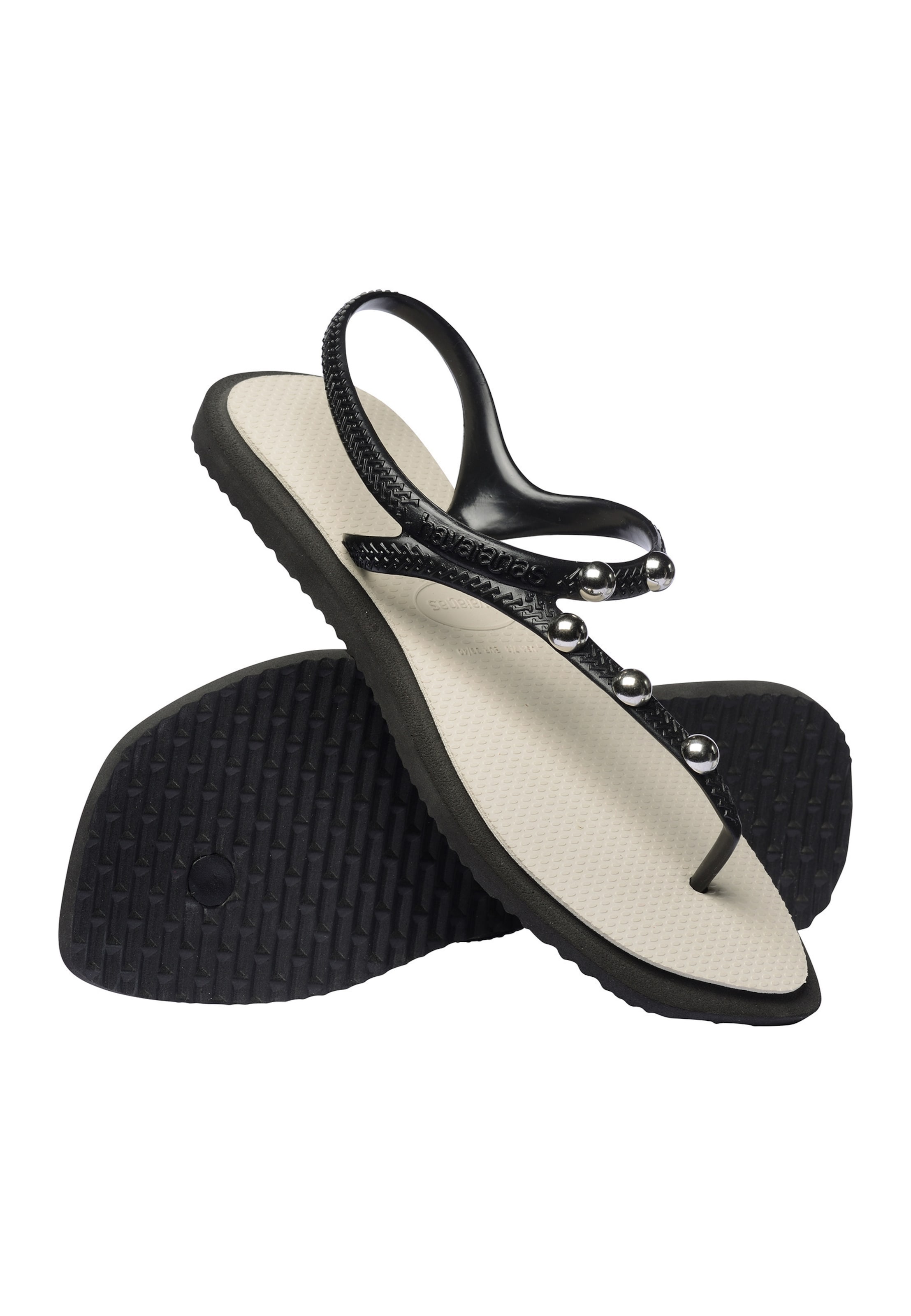 HAVAIANAS T-bar sandals 'Flash Fusion' in Black