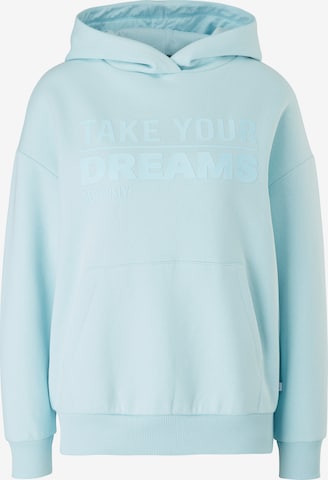 QS by s.Oliver Sweatshirt in Blue: front