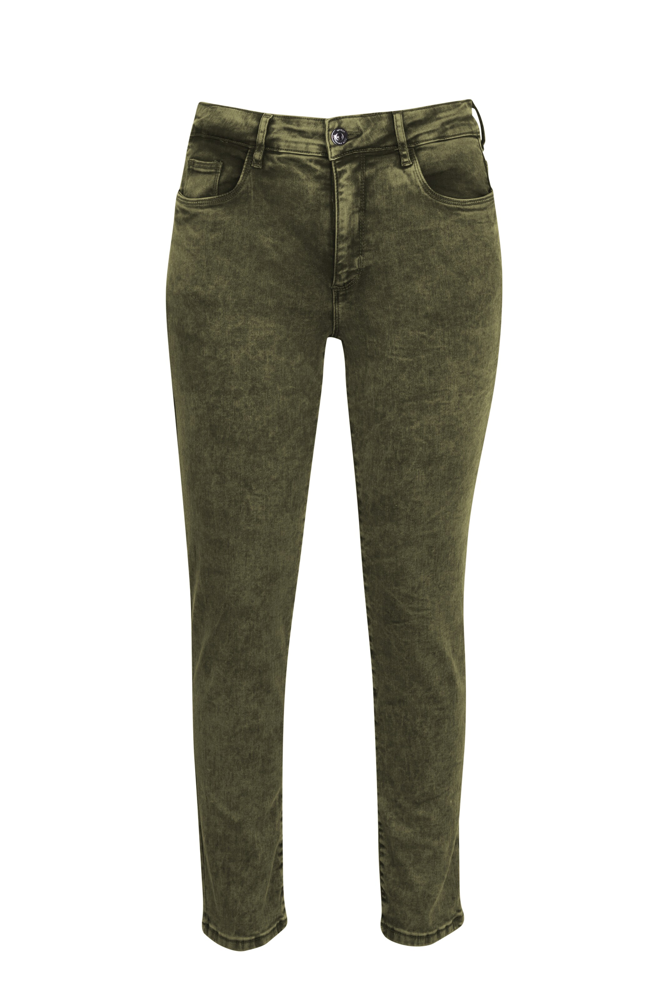 Coupe slim Jean 'Florenz' STOOKER WOMEN en vert : devant
