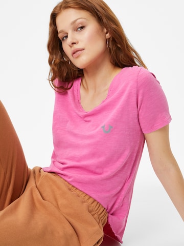 T-shirt True Religion en rose