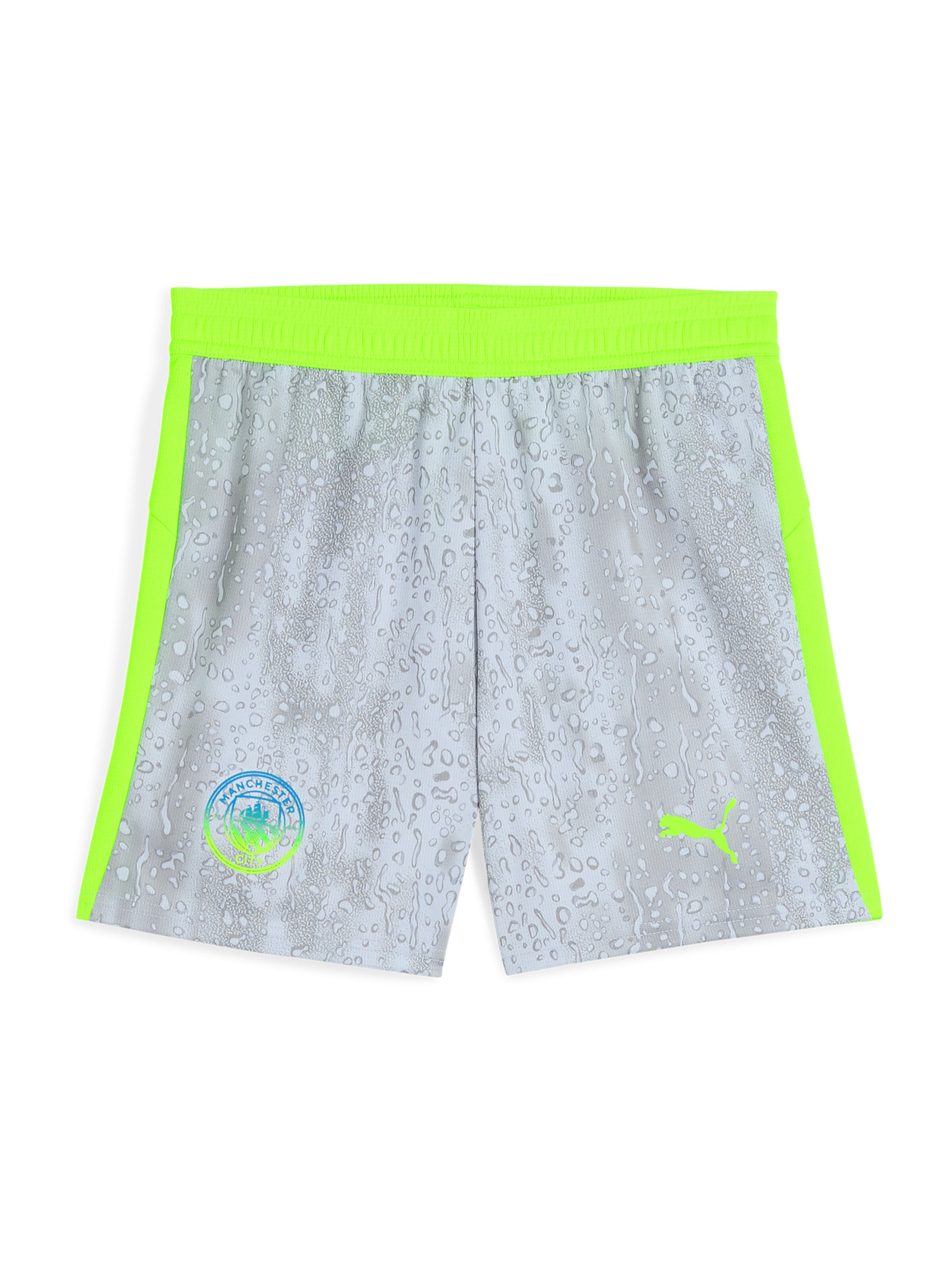 PUMA Regularen Športne hlače 'Manchester City 2025/2026' | siva barva: sprednja stran