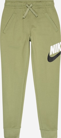 Nike Sportswear Broek in Groen: voorkant