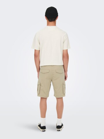 regular Pantaloni cargo 'Mike' di Only & Sons in beige