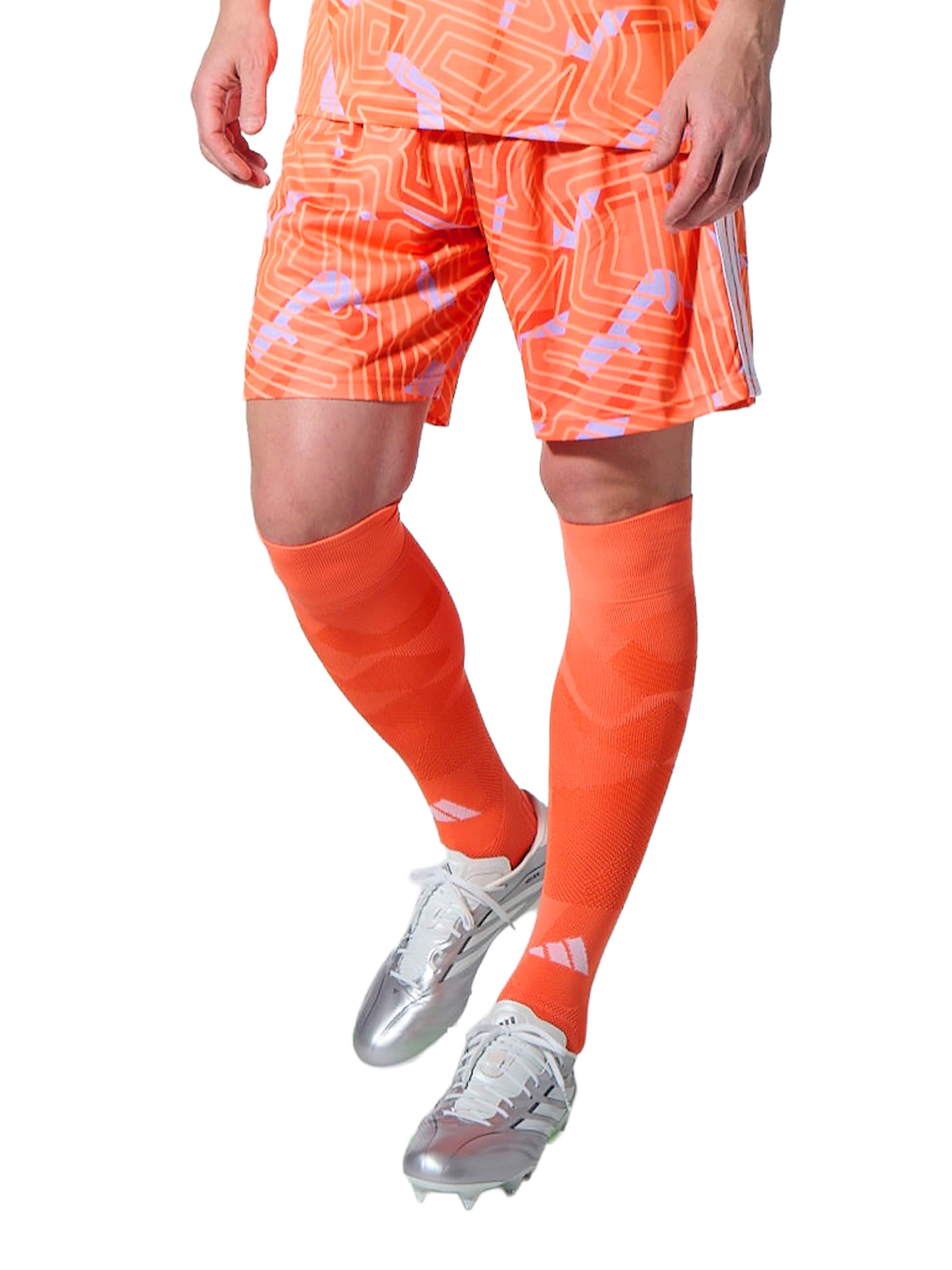 ADIDAS PERFORMANCE Athletic Socks in Orange: front