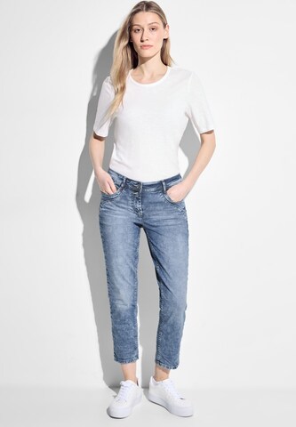 CECIL Loosefit Jeans in Blau