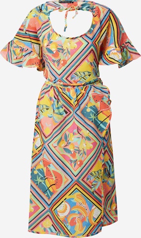 Trendyol Plážové šaty – mix barev: přední strana