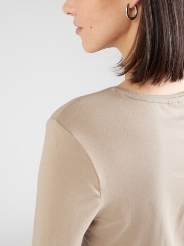 PIECES Shirt 'PCSIRENE' in Beige