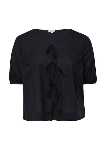 s.Oliver Blouse in Black: front
