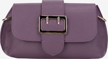 Usha Crossbody Bag in Purple: front