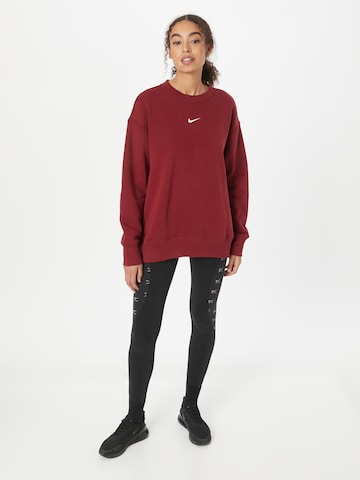 Nike Sportswear Mikina – červená