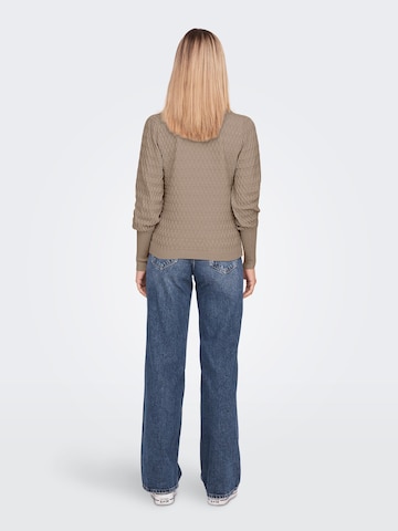 Pull-over 'FAYE' ONLY en beige