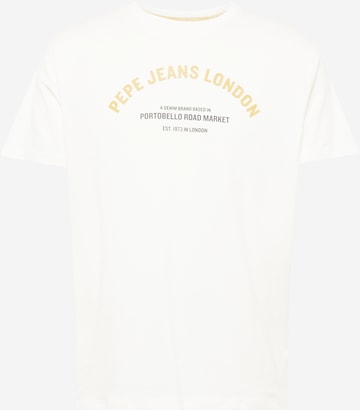 T-Shirt 'WADDON' Pepe Jeans en blanc : devant