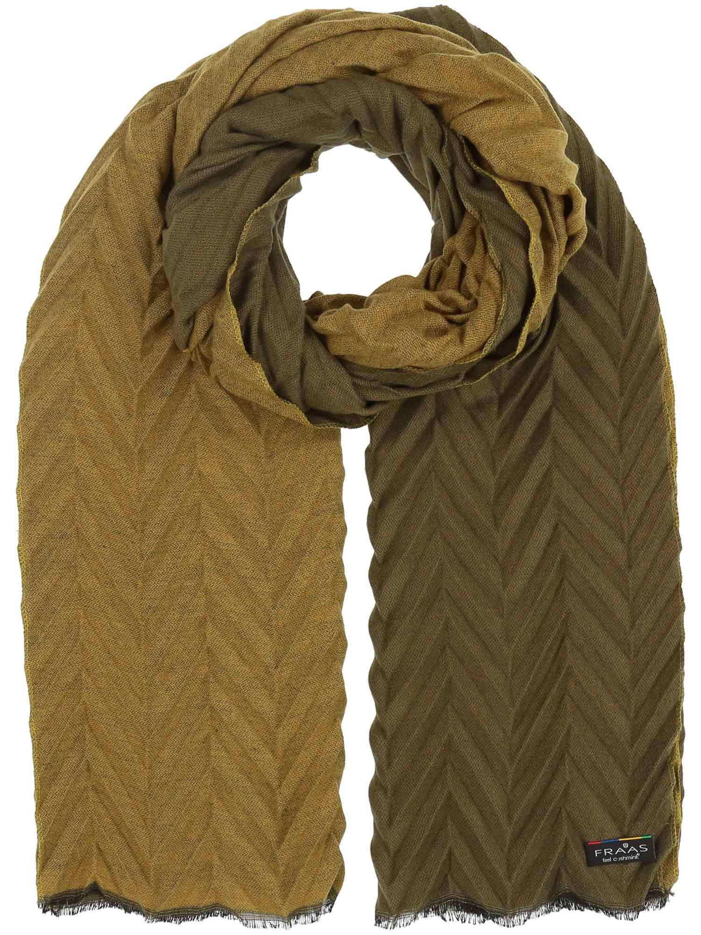 FRAAS Oversizeschal in Grün: Vorderseite