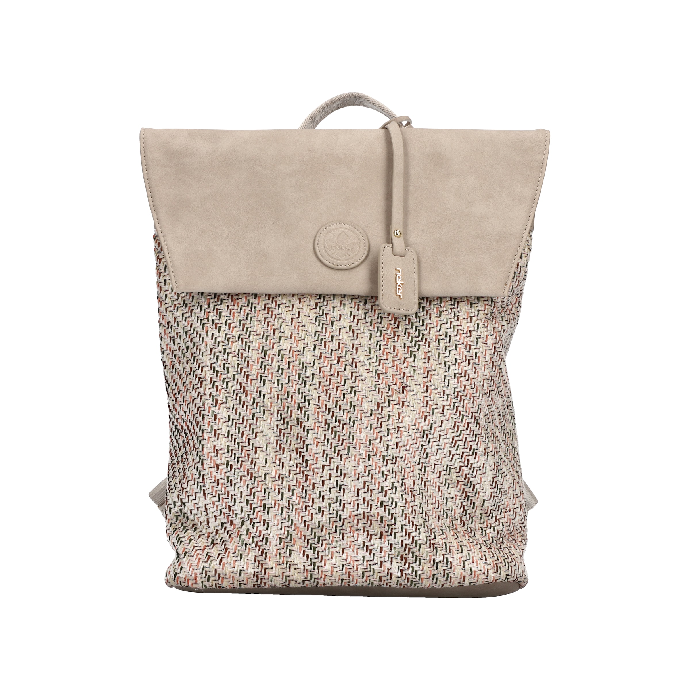 Rieker Backpack in Beige: front