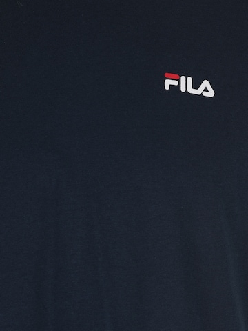 FILA Piżama krótka w kolorze niebieski