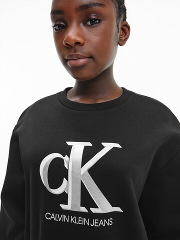 Calvin Klein Jeans Sweatshirt in Zwart