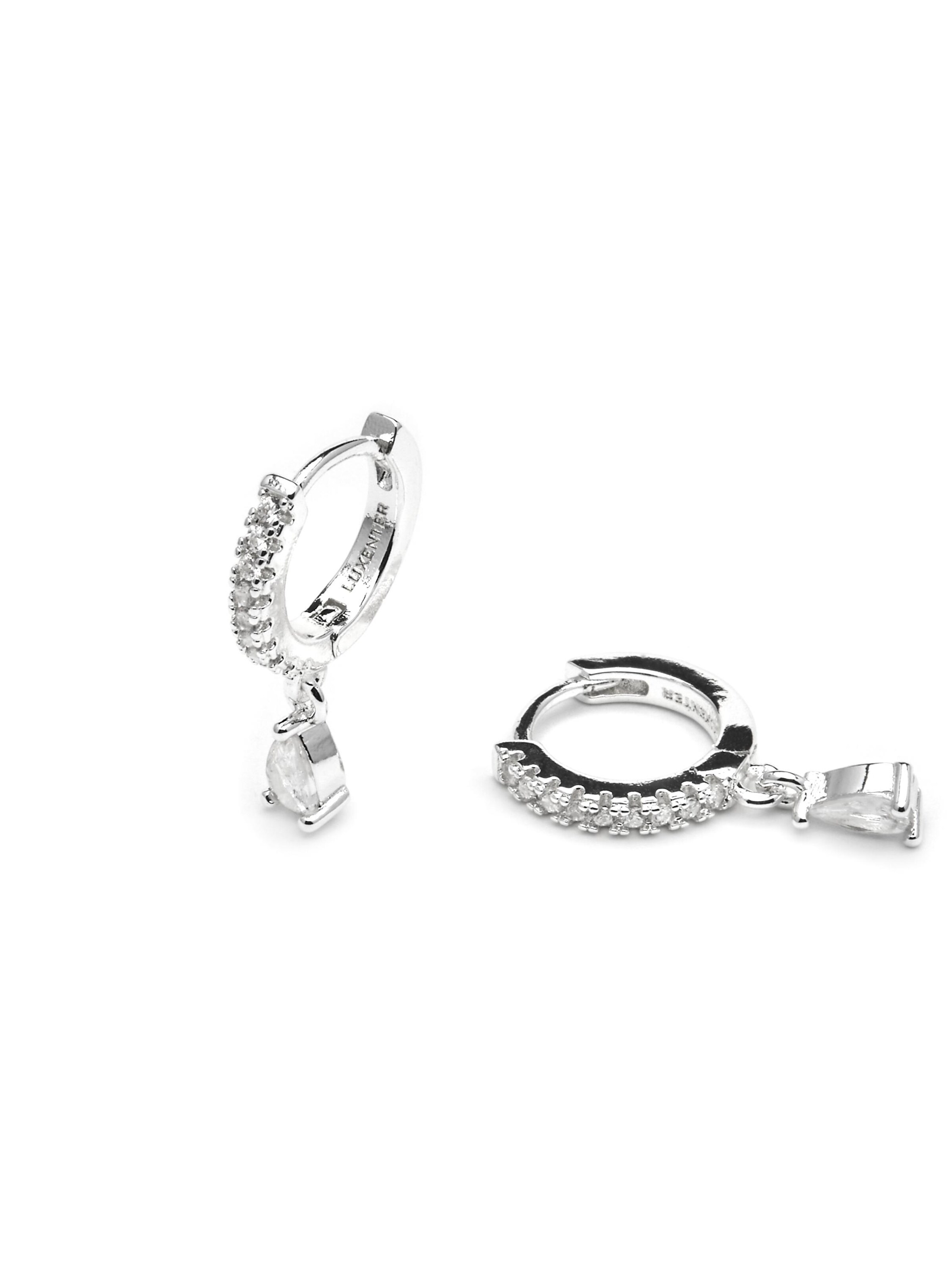Luxenter Earrings 'Laade' in Silver