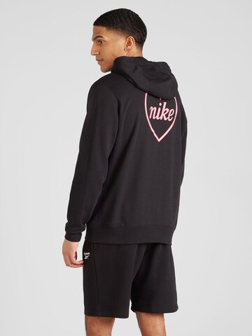 juoda Nike Sportswear Megztinis be užsegimo