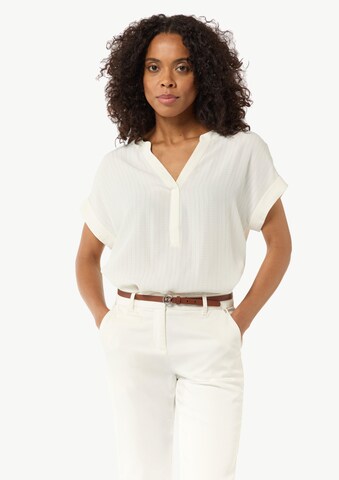 COMMA Blouse in White: front