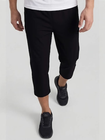 Regular Pantalon de sport Tommy Life en noir