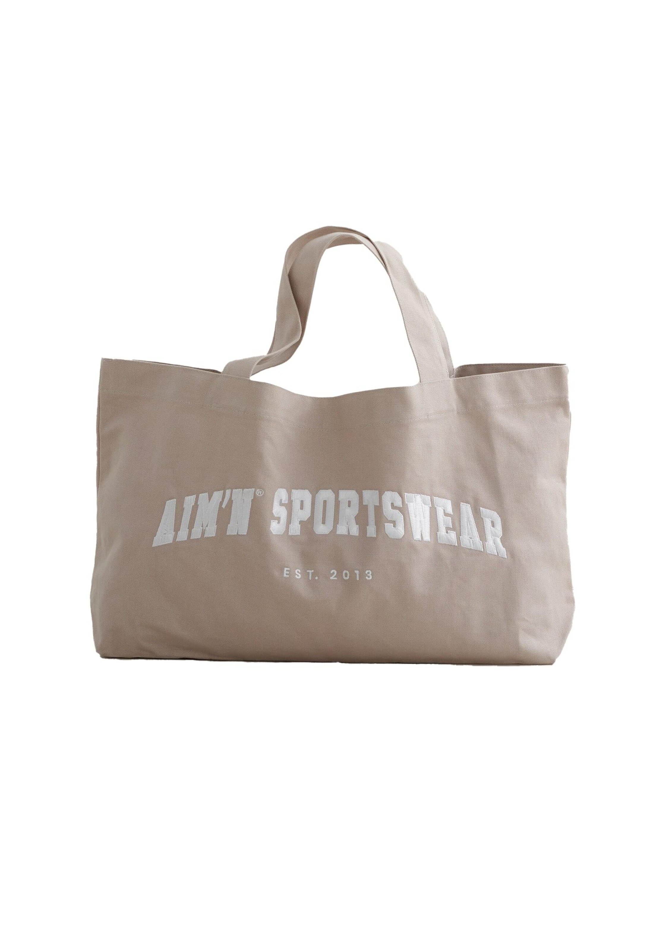 Aim'n Sportstaske 'Varsity' i grå: forside