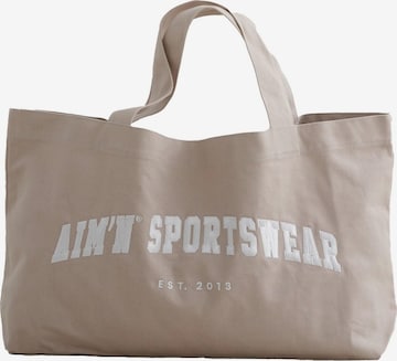 Aim'n Urheilukassi 'Varsity' värissä harmaa: etupuoli