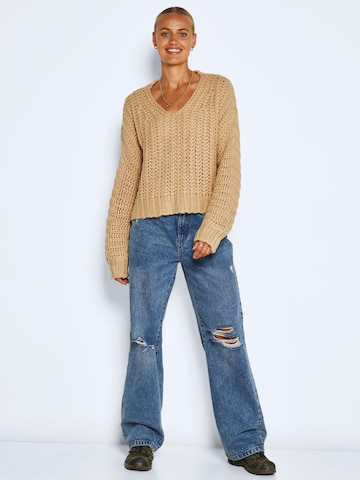 Noisy may Sweater 'STEVE' in Beige