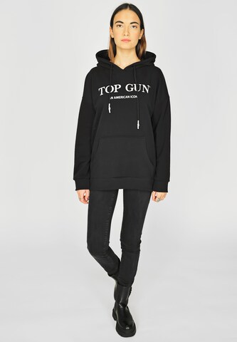 TOP GUN Pullover in Schwarz