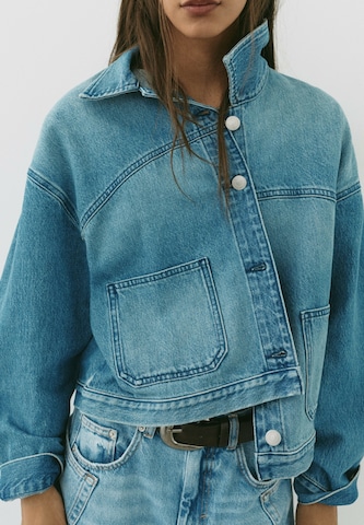 Pull&Bear Tussenjas in Blauw
