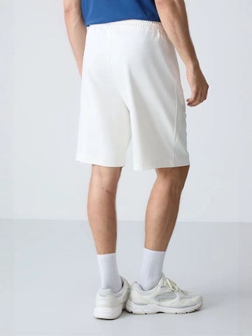Wide Leg Pantalon Tommy Life en blanc