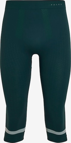 FALKE Athletic Underwear '3/4' in Green: front