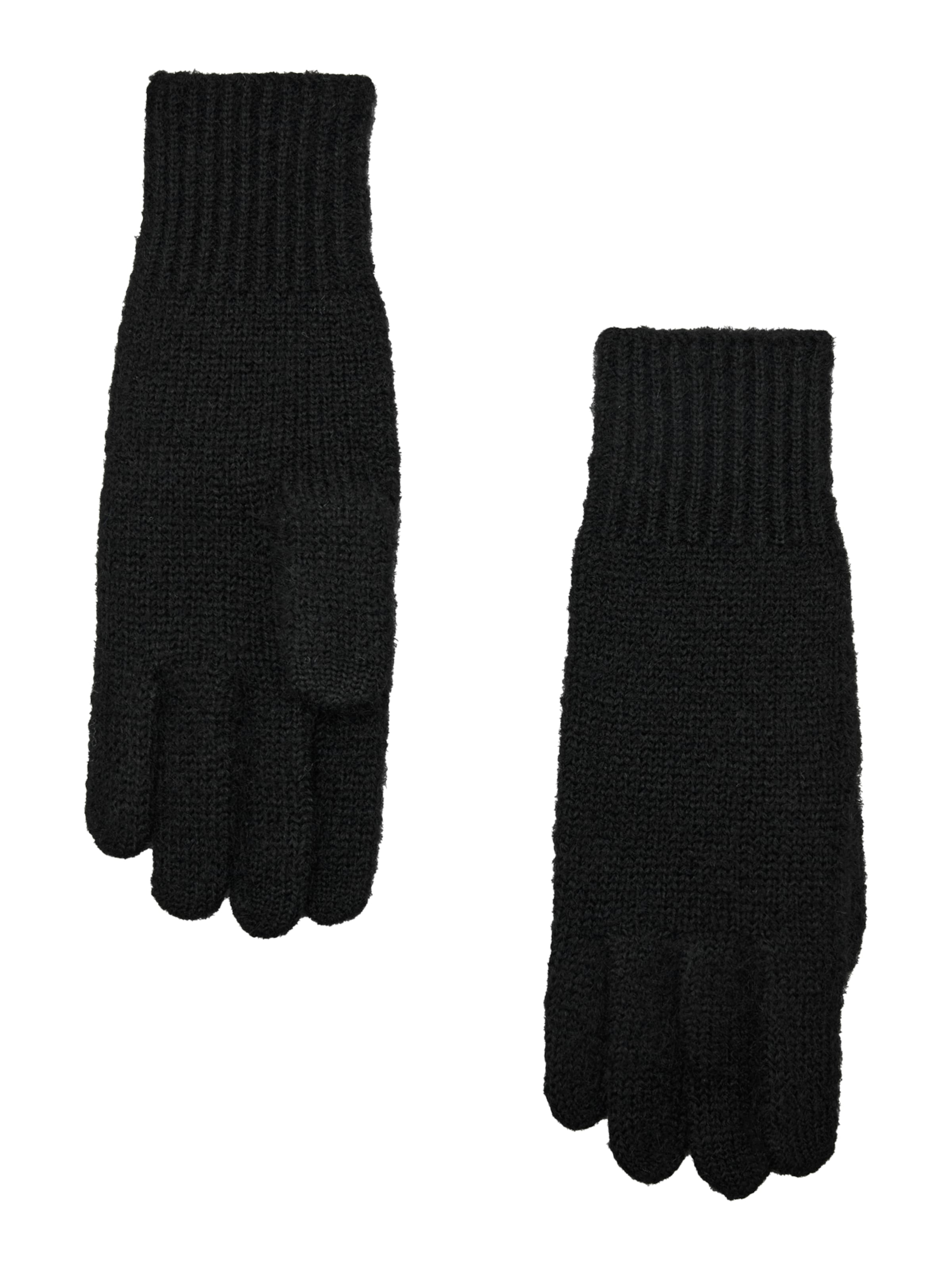 MANGO Sormikkaat 'MOHI' värissä musta: etupuoli