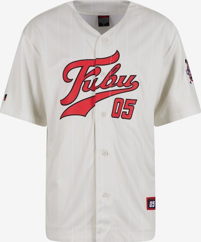 Marškiniai iš FUBU, spalva – raudona / juoda / balkšva, Prekių apžvalga