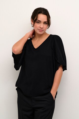 Kaffe Bluse 'Mina' i sort: forside