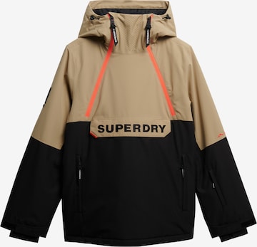 Veste outdoor Superdry & Co en beige : devant