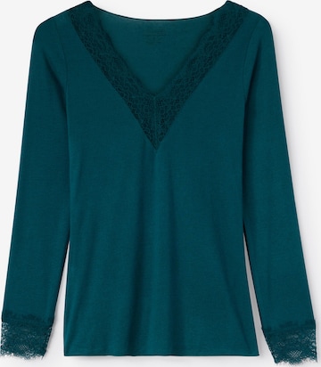 INTIMISSIMI Shirt 'Ultralight' in Green: front