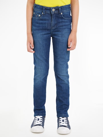 TOMMY HILFIGER Slimfit Jeans 'Scanton' in Blauw: voorkant