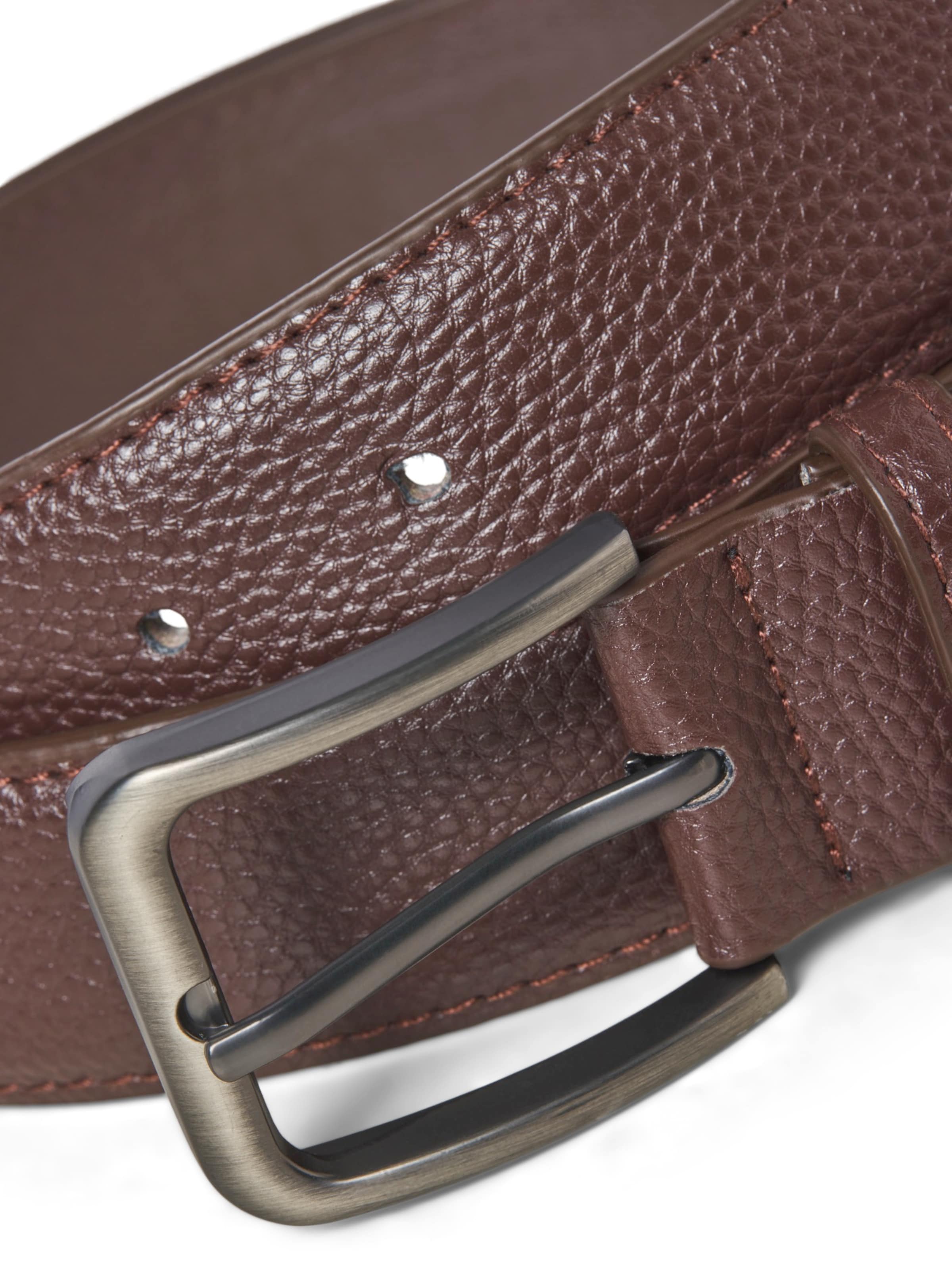 Jack & Jones Plus Gürtel 'JACMAX' in Braun