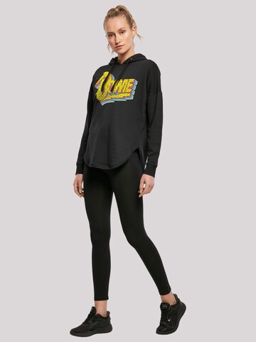F4NT4STIC Sweatshirt 'David Bowie Moonlight 90s Logo' in Black