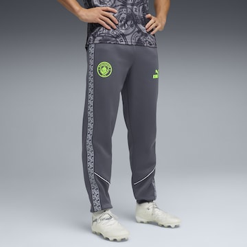 PUMA Tapered Sportbroek 'Manchester City King Anthem' in Grijs