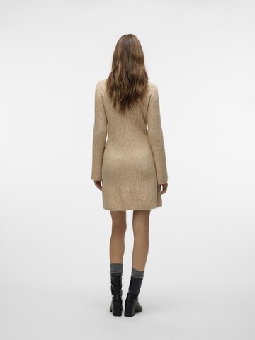 Robes en maille 'VMLina' VERO MODA en beige