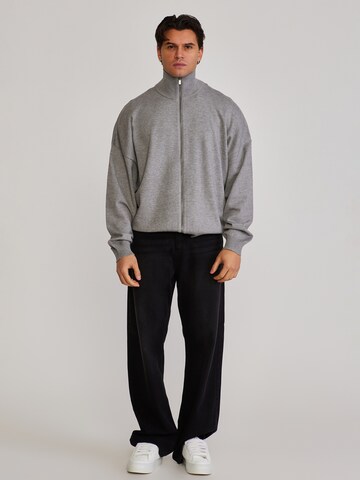 SikSilk Gebreid vest in Grijs