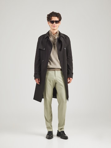 BOSS Sweater 'Hettore' in Brown