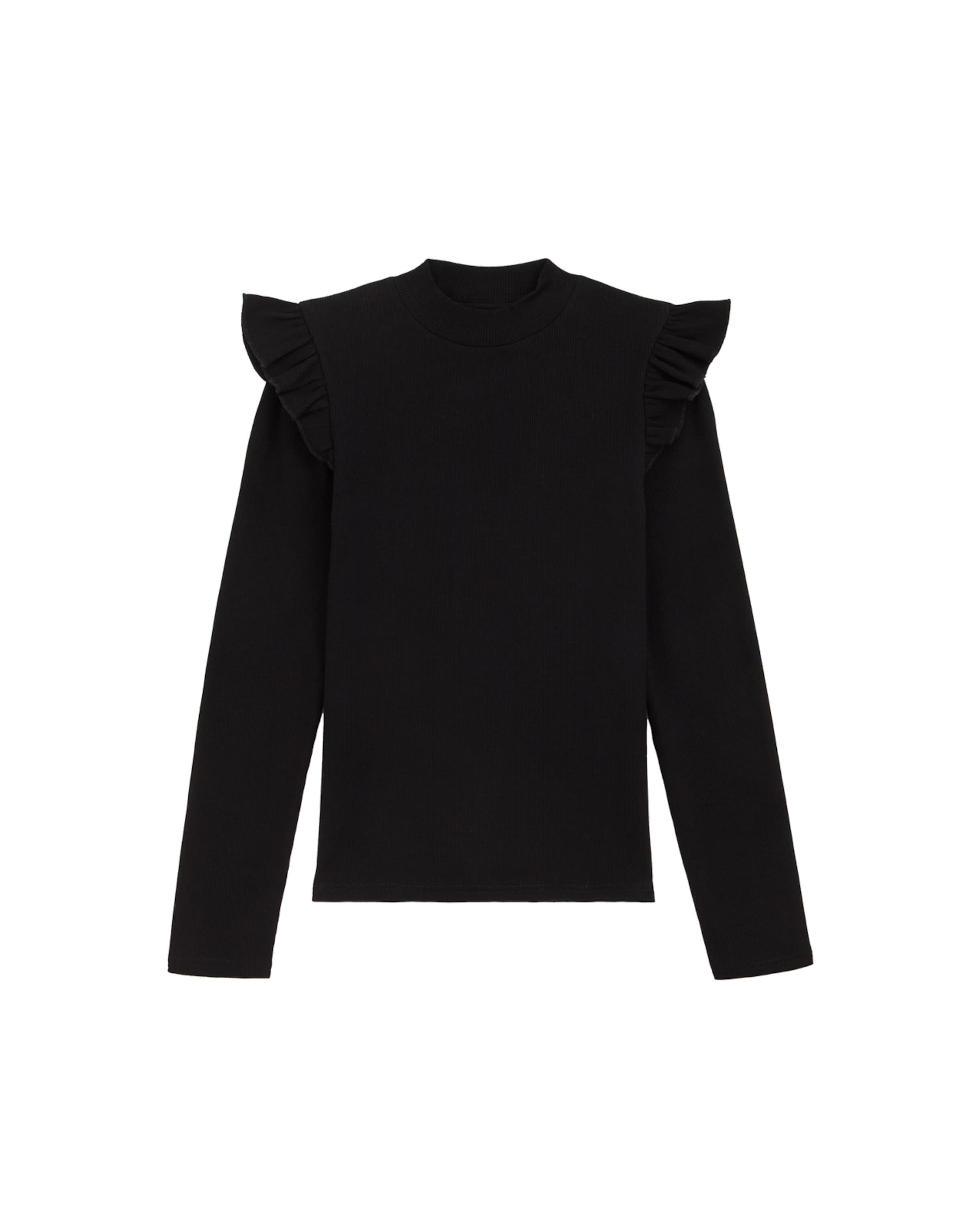 WE Fashion Shirt in Black: front