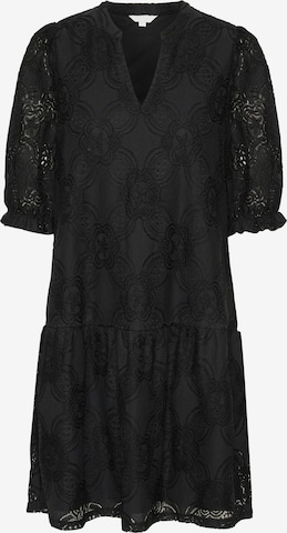 Robe CULTURE en noir : devant