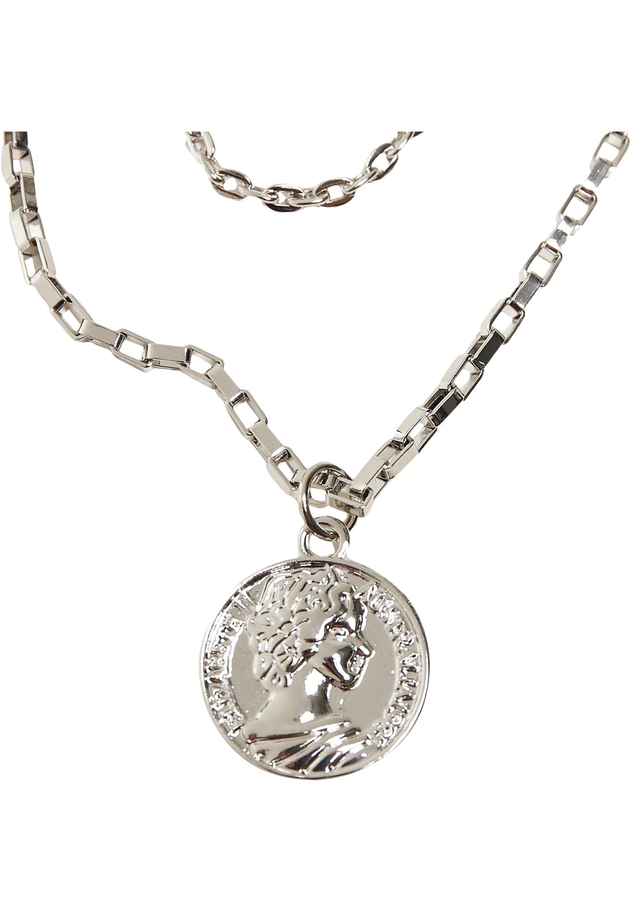 Collana di Urban Classics in argento: frontale