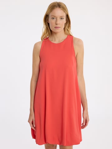 Ana Alcazar Kleid 'Zamini' in Rot: Vorderseite