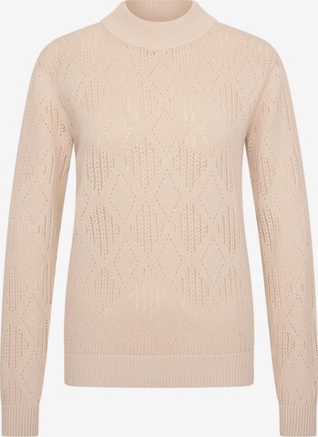 4funkyflavours Sweater 'Come On Through' in Beige: front