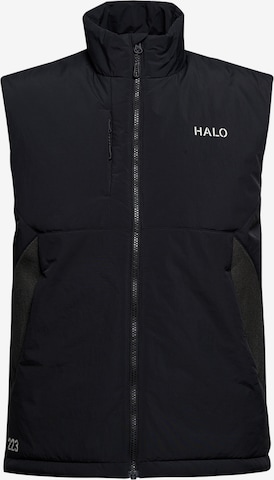 HALO Weste in Schwarz: Vorderseite
